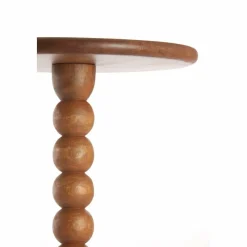 Light en Living Bijzettafel Ø35x54 cm VEGLIO hout olie bruin