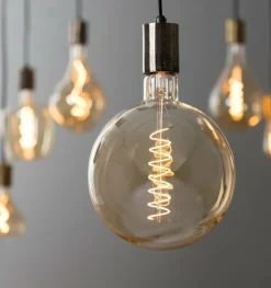 Light en Living Deco LED globe Ø20x26 cm LIGHT 4W amber E27 dimbaar