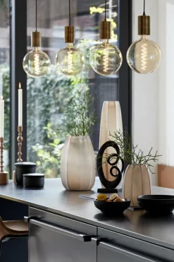 Light en Living Deco LED globe Ø20x26 cm LIGHT 4W amber E27 dimbaar