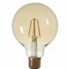 Light en Living Deco LED globe Ø9,5x13 cm LIGHT 3W amber E27 dimbaar