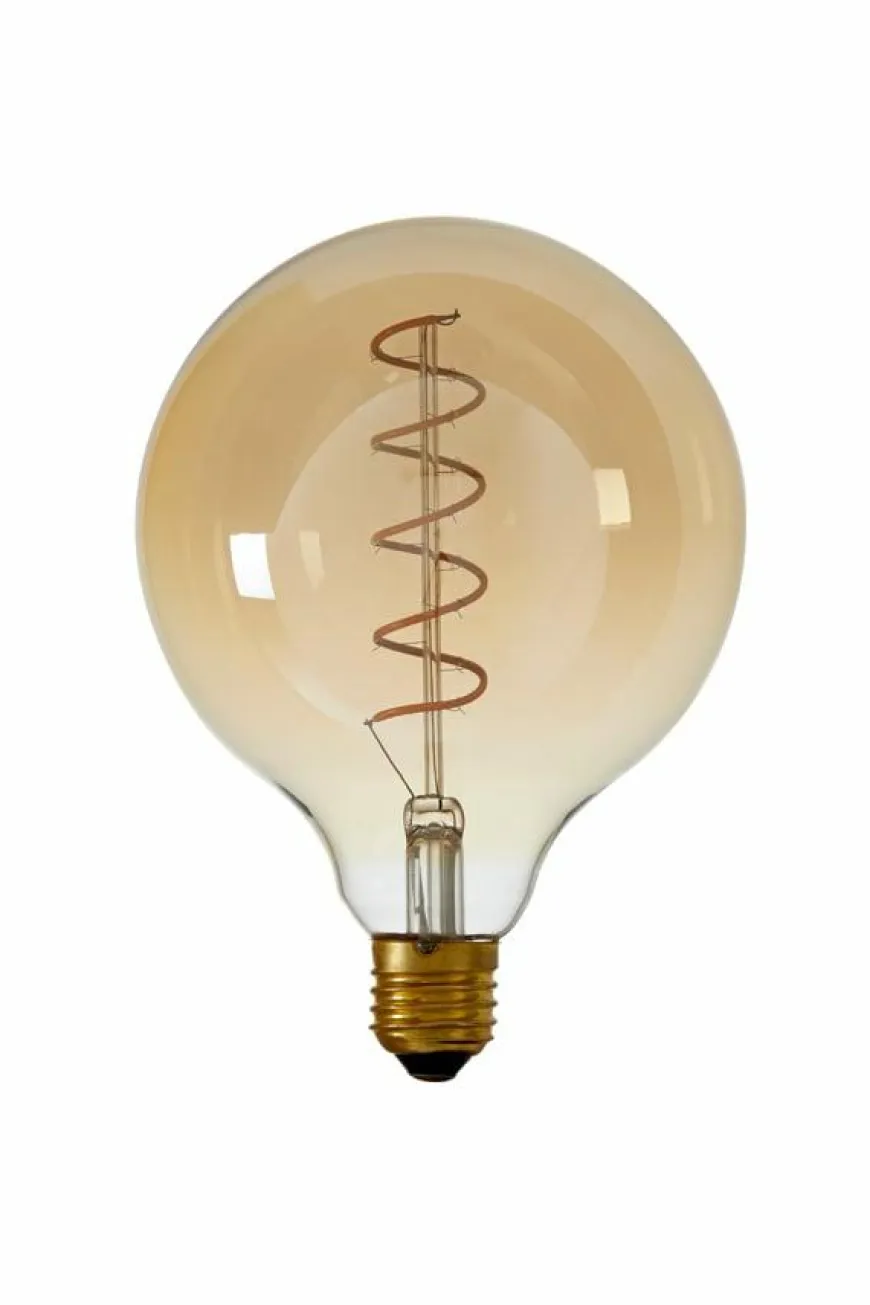 Light en Living Deco LED globe Ø12,5x17,5 cm Light 4W amber E27 dimbaar