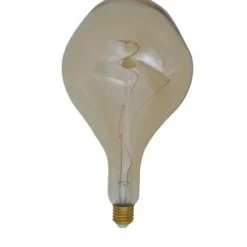 Light en Living Deco LED peer Ø16x32 cm ASYM 4W amber E27 dimbaar