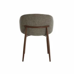 Light en Living Eetkamerstoel 57x56x74 cm ALUKO zwart-licht bruin+bruin