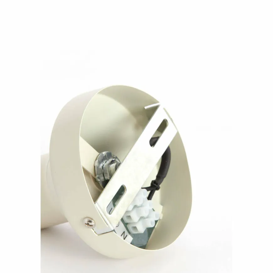 Light en Living Elektra voor plafonnière Ø10x8,5 cm ZARINA crème