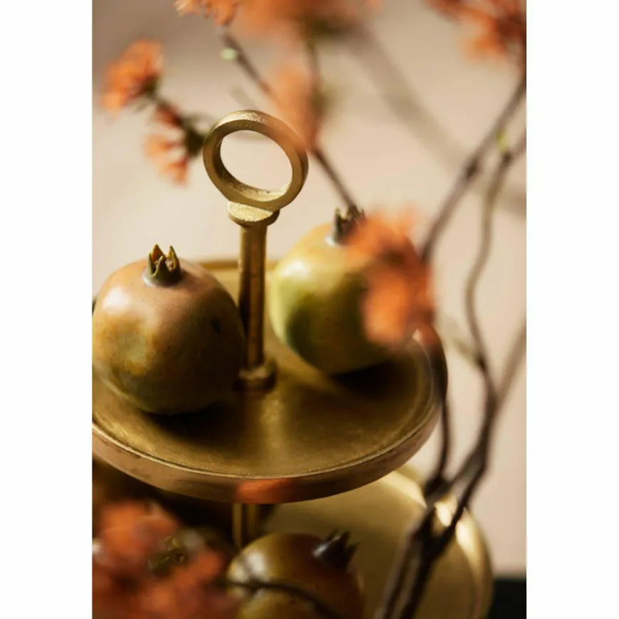 Light en Living Etagere 3 laags LUTEK Goud