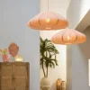 Light en Living Hanglamp Ø50X20 cm Cesano licht roze