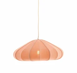 Light en Living Hanglamp Ø50X20 cm Cesano licht roze
