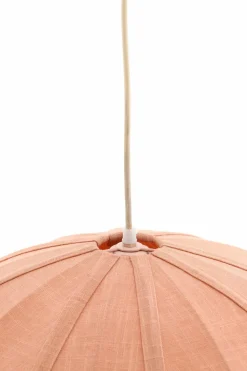 Light en Living Hanglamp Ø50X20 cm Cesano licht roze