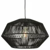 Light en Living Hanglamp Ø40x24 cm DEYA mat zwart