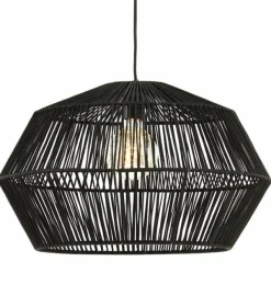 Light en Living Hanglamp Ø49x30 cm DEYA mat zwart