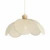 Light en Living Hanglamp Ø50x28 cm LAVRIRIA natural+hout