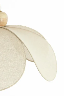 Light en Living Hanglamp Ø50x28 cm LAVRIRIA natural+hout