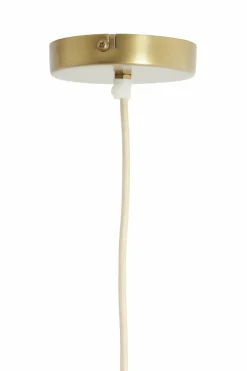 Light en Living Hanglamp Ø50x28 cm LAVRIRIA natural+hout