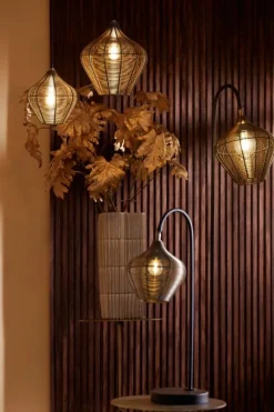 Light en Living Hanglamp ALVARO antiek brons - Diverse maten