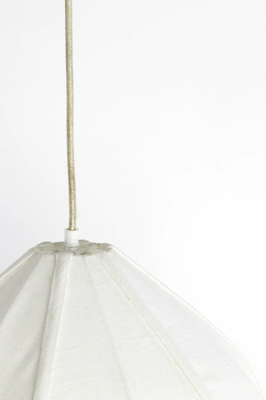 Light en Living Hanglamp Ø38,5x28 cm ZUBEDA crème