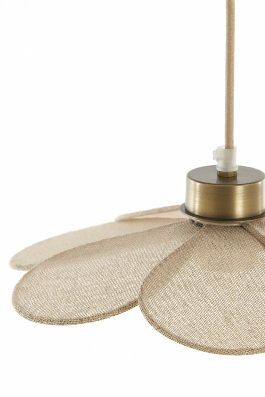 Light en Living Hanglamp Ø30,5x9 cm FYANO zand