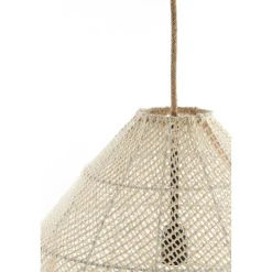 Light en Living Hanglamp Ø50x50 cm MAKASSAR zijde crème