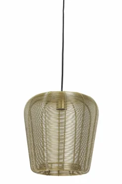 Light en Living Hanglamp Adeta zwart of goud - meerdere afmetingen