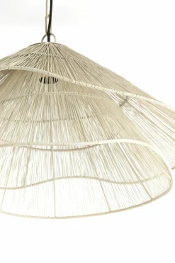 Light en Living Hanglamp Ø56x31 cm ALAMEDA creme