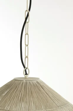 Light en Living Hanglamp Ø56x31 cm ALAMEDA creme