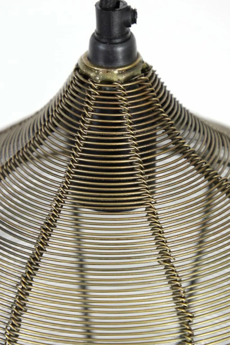 Light en Living Hanglamp 10L 120x25x29,5 cm ALVARO antiek brons