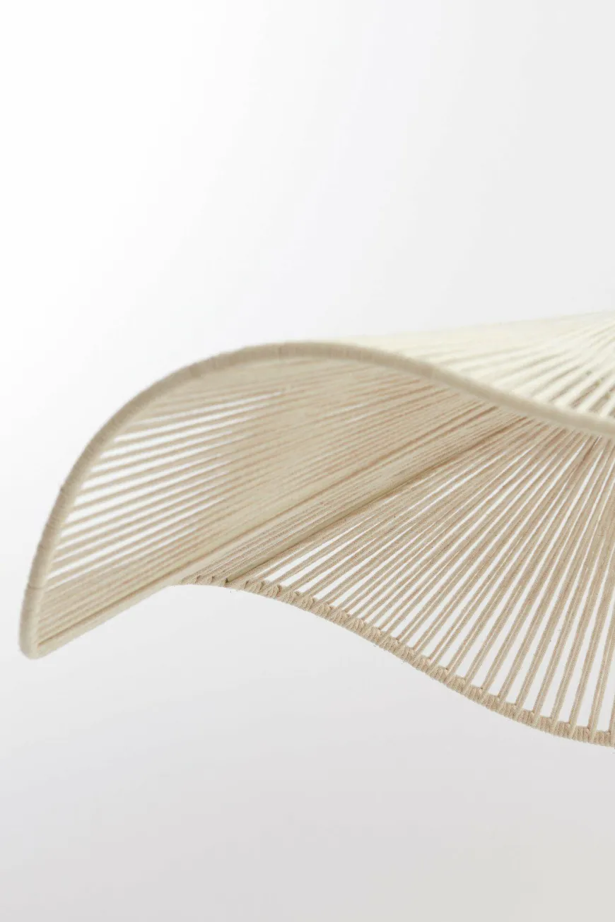 Light en Living Hanglamp Ø50x12 cm RAFA creme
