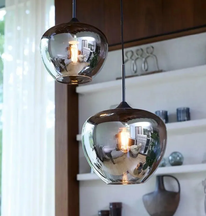 Light en Living Hanglamp MAYSON mat zwart+glas smoke - Diverse maten