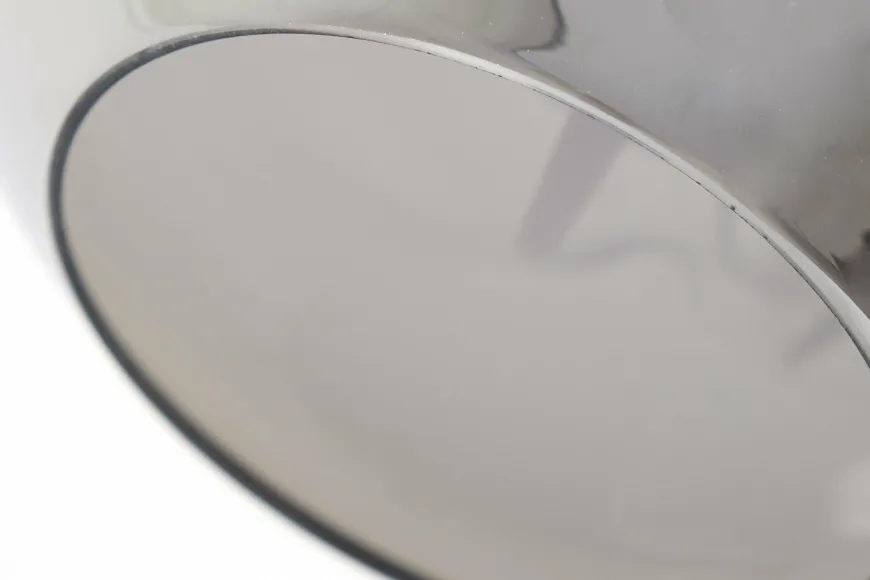 Light en Living Hanglamp MAYSON mat zwart+glas smoke - Diverse maten