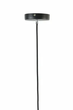 Light en Living Hanglamp MAYSON mat zwart+glas smoke - Diverse maten