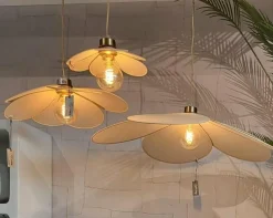 Light en Living Hanglamp Ø46x13 cm FYANO zand