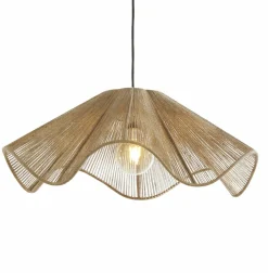 Light en Living Hanglamp Ø60x24 cm FODARA jute naturel
