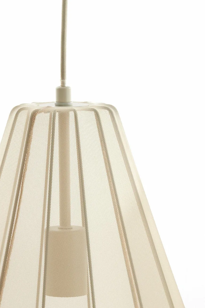 Light en Living Hanglamp 3L 80x8x40 cm ITELA zand