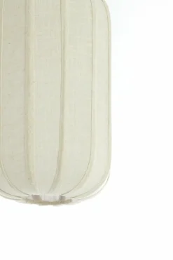 Light en Living Hanglamp 3L 80x21x34 cm TUFIA linnen cream