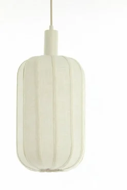 Light en Living Hanglamp 3L 80x21x34 cm TUFIA linnen cream