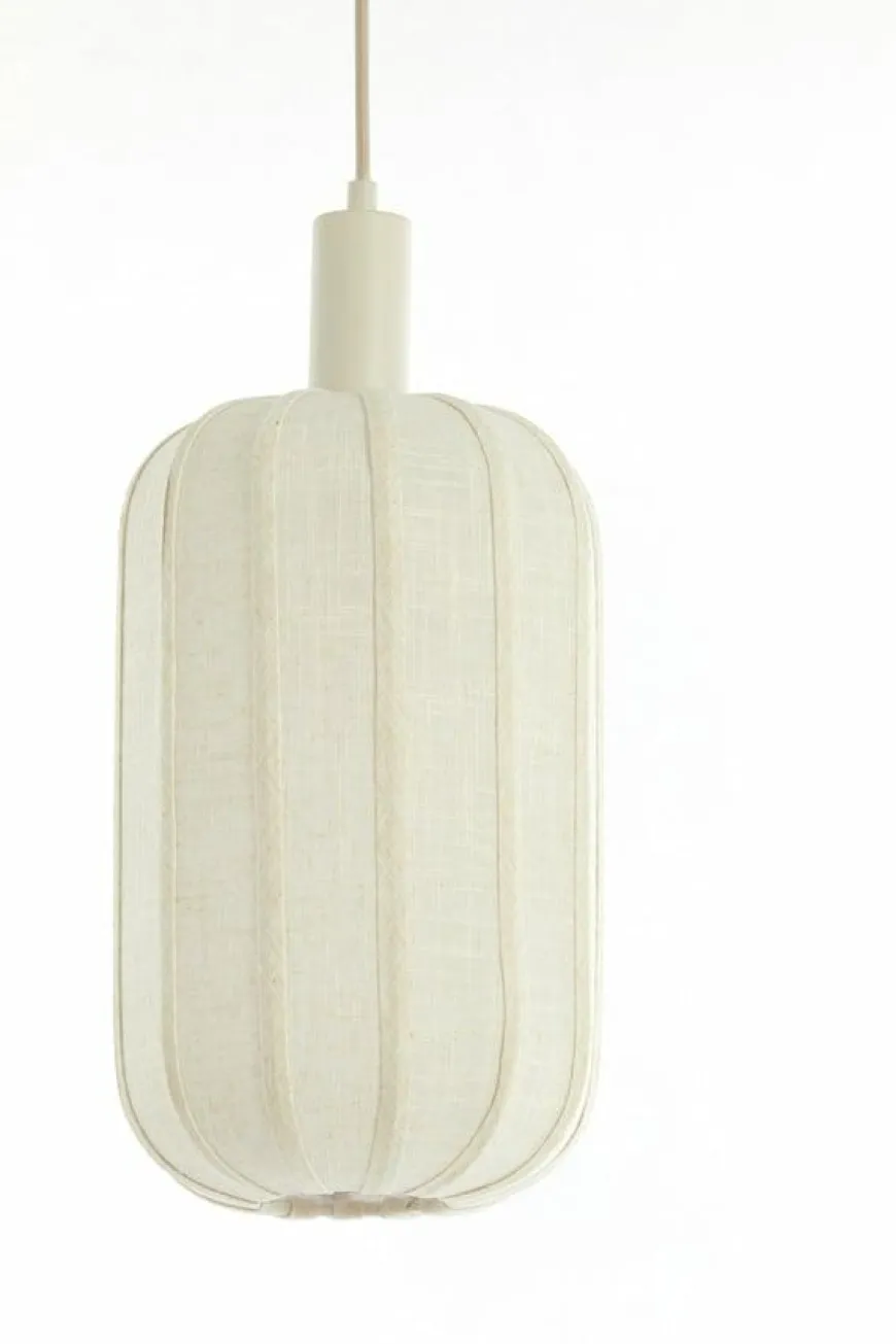 Light en Living Hanglamp 3L 80x21x34 cm TUFIA linnen cream