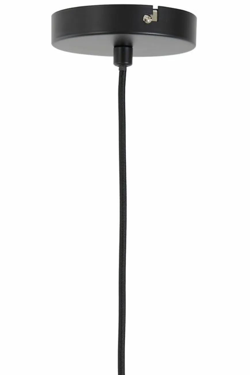Light en Living Hanglamp Ø40x30 cm PLUMERIA zwart