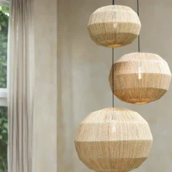 Light en Living Hanglamp Ø40x40 cm JUNNA jute naturel