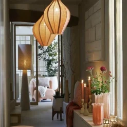 Light en Living Hanglamp Ø31x38 cm PASTO jute naturel