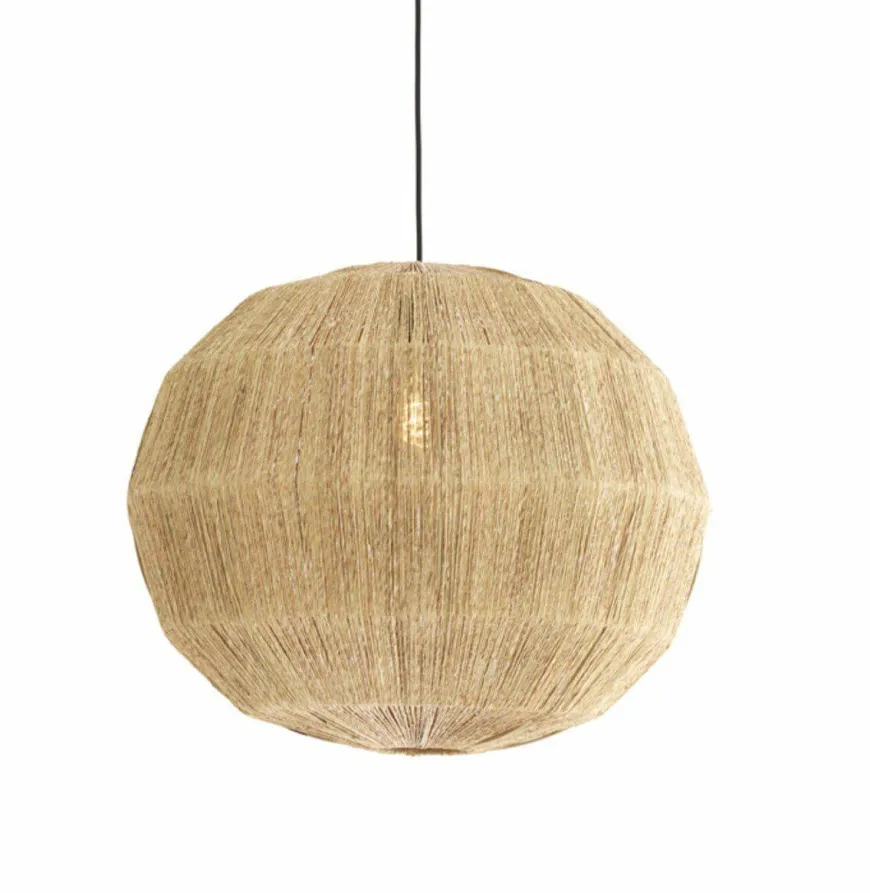 Light en Living Hanglamp Ø60x60 cm JUNNA jute naturel