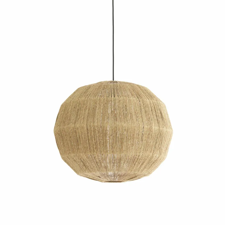 Light en Living Hanglamp Ø60x60 cm JUNNA jute naturel