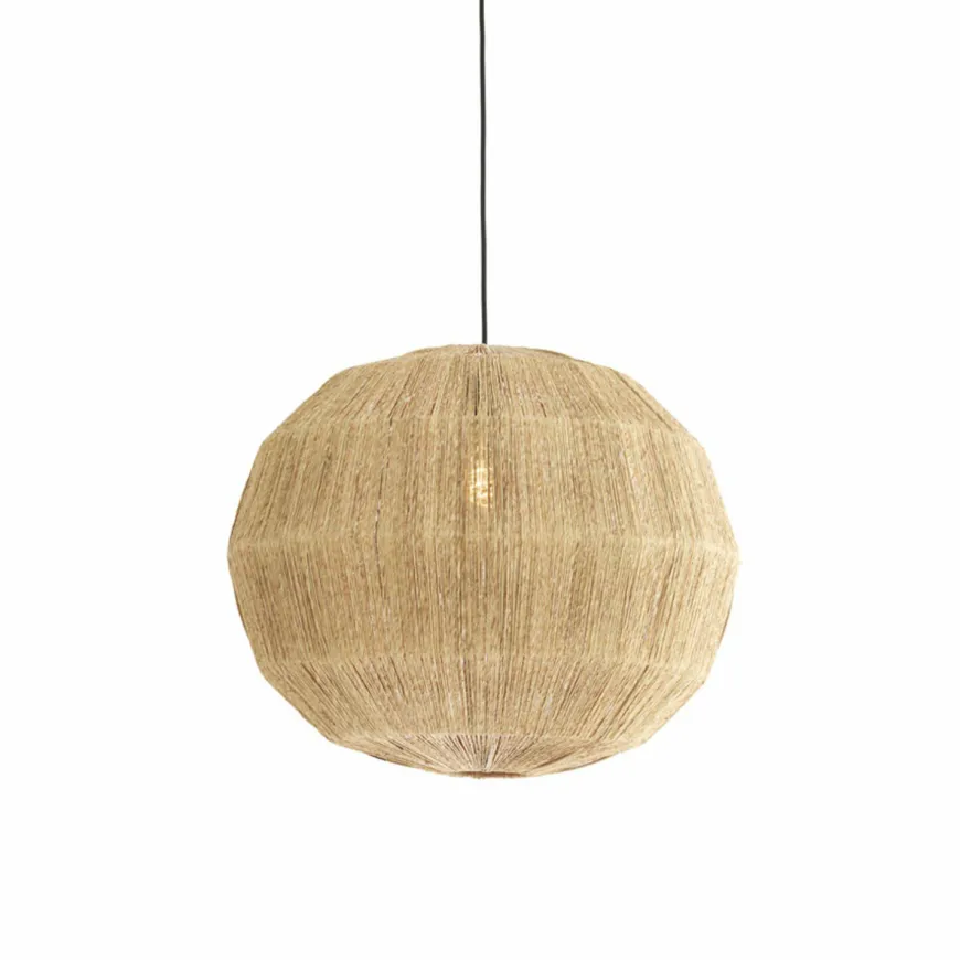Light en Living Hanglamp Ø60x60 cm JUNNA jute naturel