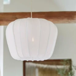 Light en Living Hanglamp Ø60x45 cm ZUBEDO crème