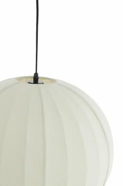 Light en Living Hanglamp Ø35X33 cm ZAGORI bouclé creme