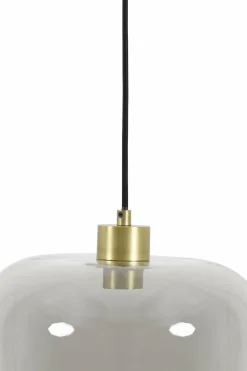 Light en Living Hanglamp Ø29,5x23 cm JESSIE smoke glas
