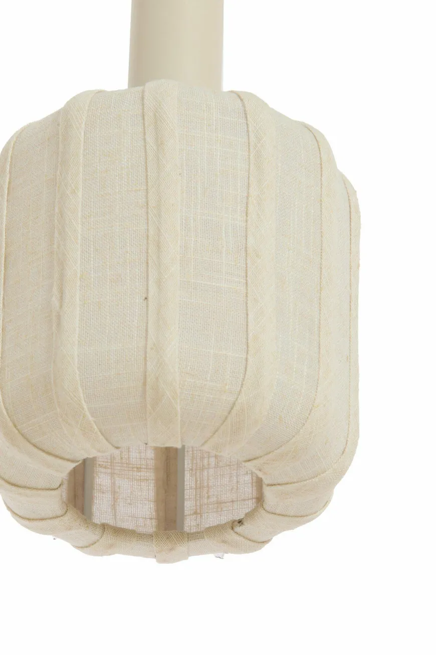 Light en Living Hanglamp 3L Ø38x34 cm TUFIA linnen cream