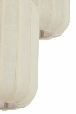 Light en Living Hanglamp 3L Ø38x34 cm TUFIA linnen cream
