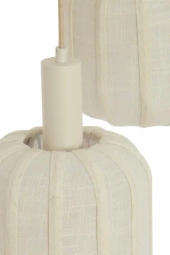 Light en Living Hanglamp 3L Ø38x34 cm TUFIA linnen cream