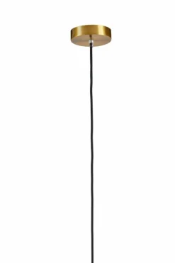 Light en Living Hanglamp Ø35x43 cm MYLES smoke glas+antiek brons