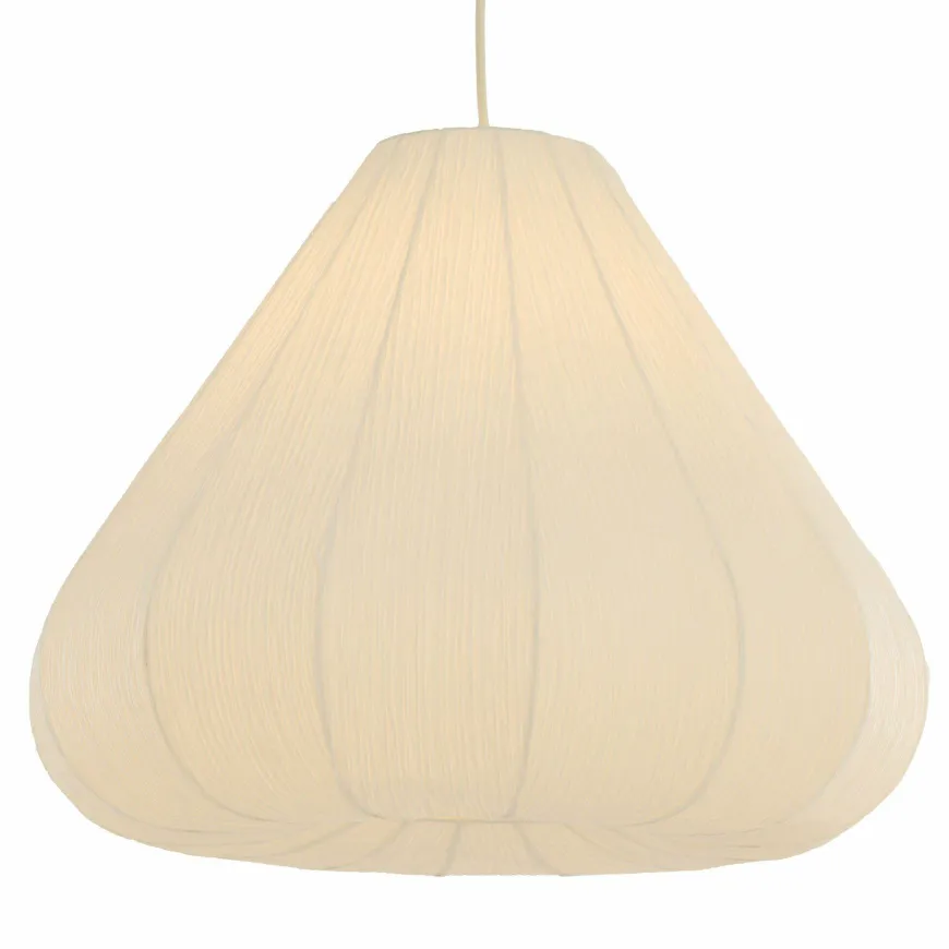 Light en Living Hanglamp Ø57x45 cm SARELLA papier wit