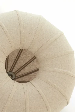 Light en Living Hanglamp Ø50X34 cm ZUBEDA linnen naturel